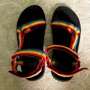 Rainbow Tevas